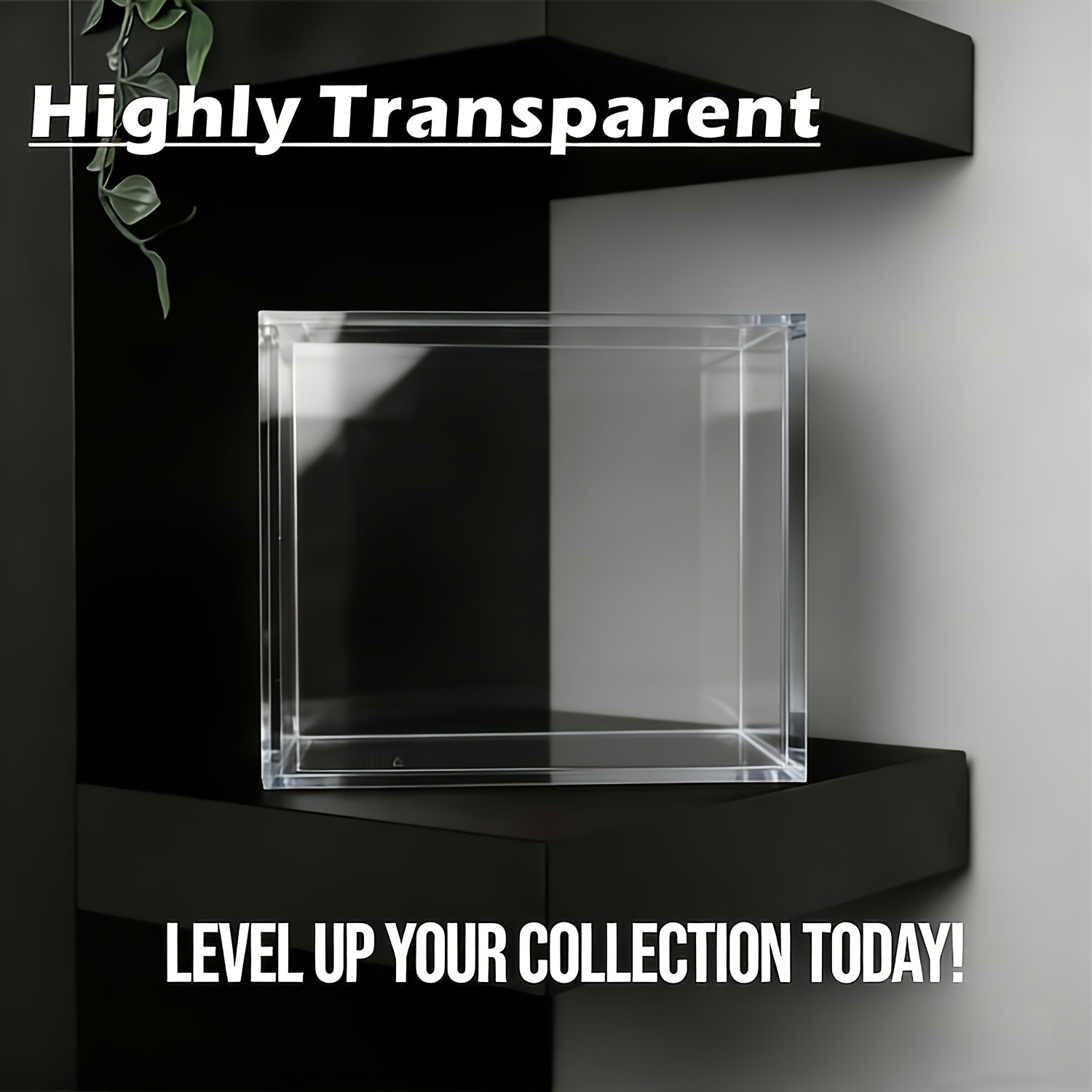 A 6Mm Acrylic Display Box That Can Be Stacked, Designed for Elite Trainer ETB. This Magnetic, Dustproof Box with a Lid Is Ideal for Showcasing Trading Cards, Collectibles, And Sports Memorabilia. It Features Enhanced Models, Accurate Sizing