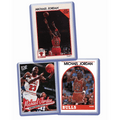 Michael Jordan MJ (3) Assorted Basketball Cards Bundle - Chicago Bulls Trading Cards - MVP # 23