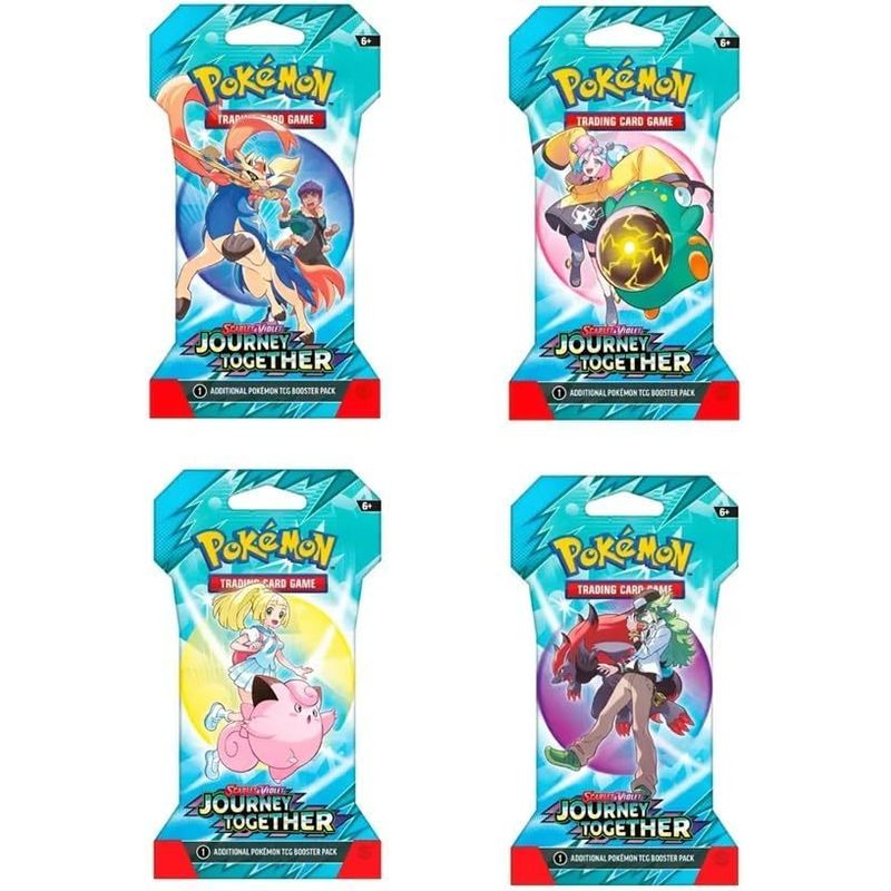 Pokemon TCG - Scarlet & Violet: Journey Together - Blister Booster Pack - 10 Cards