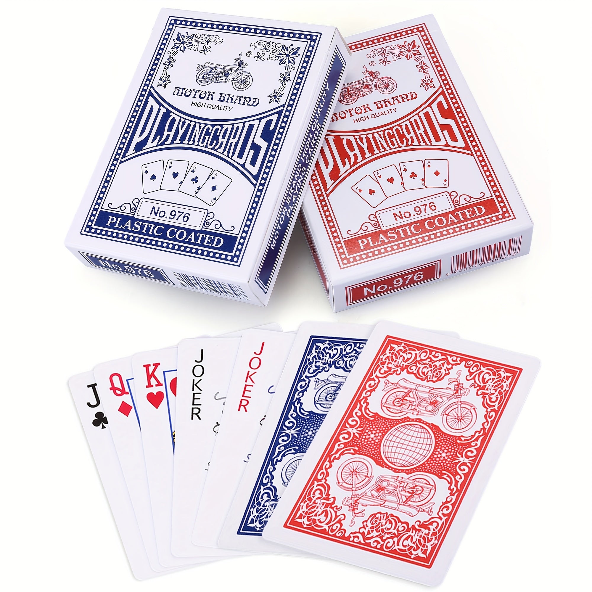 Adult Playing Cards, 24 Packs Decks of Cards Bulk, Poker Size, Standard Index, Card Game, 12 Blue And 12 Red, Poker Cards, Christmas Family Games Card, Home Party Game