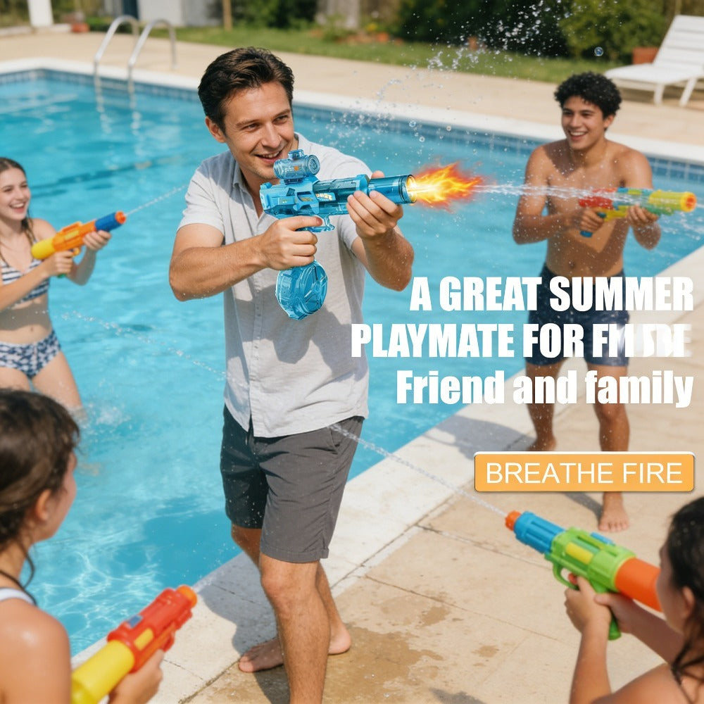 New Electric Water Gun Toys, Automatic Water Guns, Children's Large Capacity Water Guns, Perfect Outdoor Water Guns for Swimming Pools, Beaches, Lawns in Summer - Fun Gifts, Birthday Party Gifts