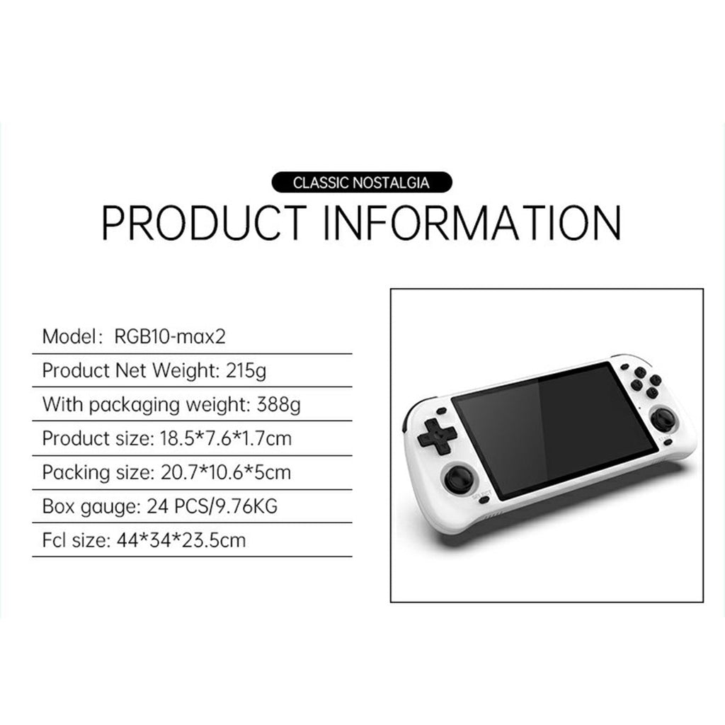 Powkiddy RGB10MAX2 Retro Handheld Console