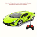 1:24 Four-Channel Remote Control Car Toy Simulation Model with LED Lights, High-Speed Drift Remote Control Cars, Birthday Gifts Christmas, Halloween Gifts