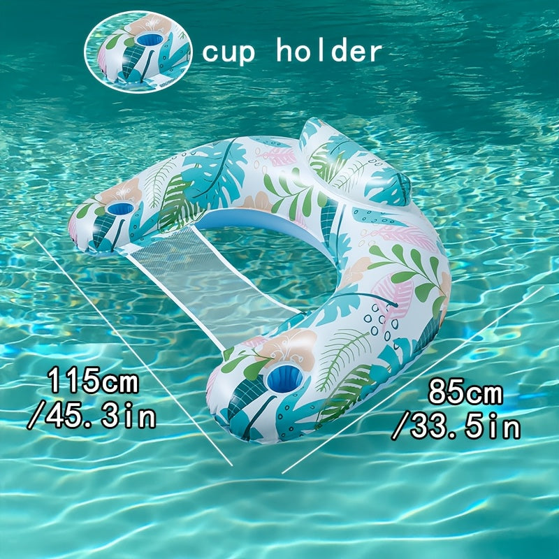 Inflatable Pool Noodle Chair, 3 Packs Stripes Design Pool Floats Noodle Sling Floatie, Swimming Party Floating Chair for Adult Party Summer Water Fun, Pool Deals