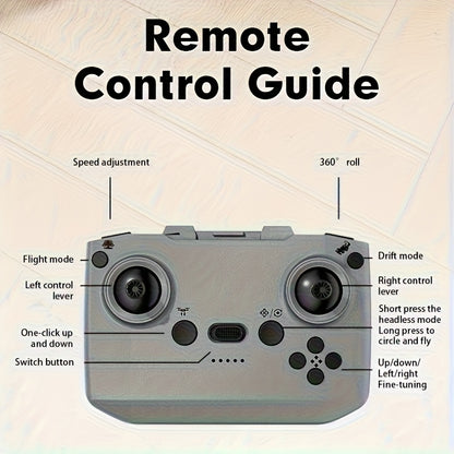 [Christmas Gift] Look Here! Mini Car And Drone Combo - a Dual-Mode, Multi-Functional Wonder Gift! One-Touch Takeoff, Stable Hovering, Racing Mode, Headless Mode, 360° Aerial Flips. The Perfect Christmas Gift, Fun Birthday Present!