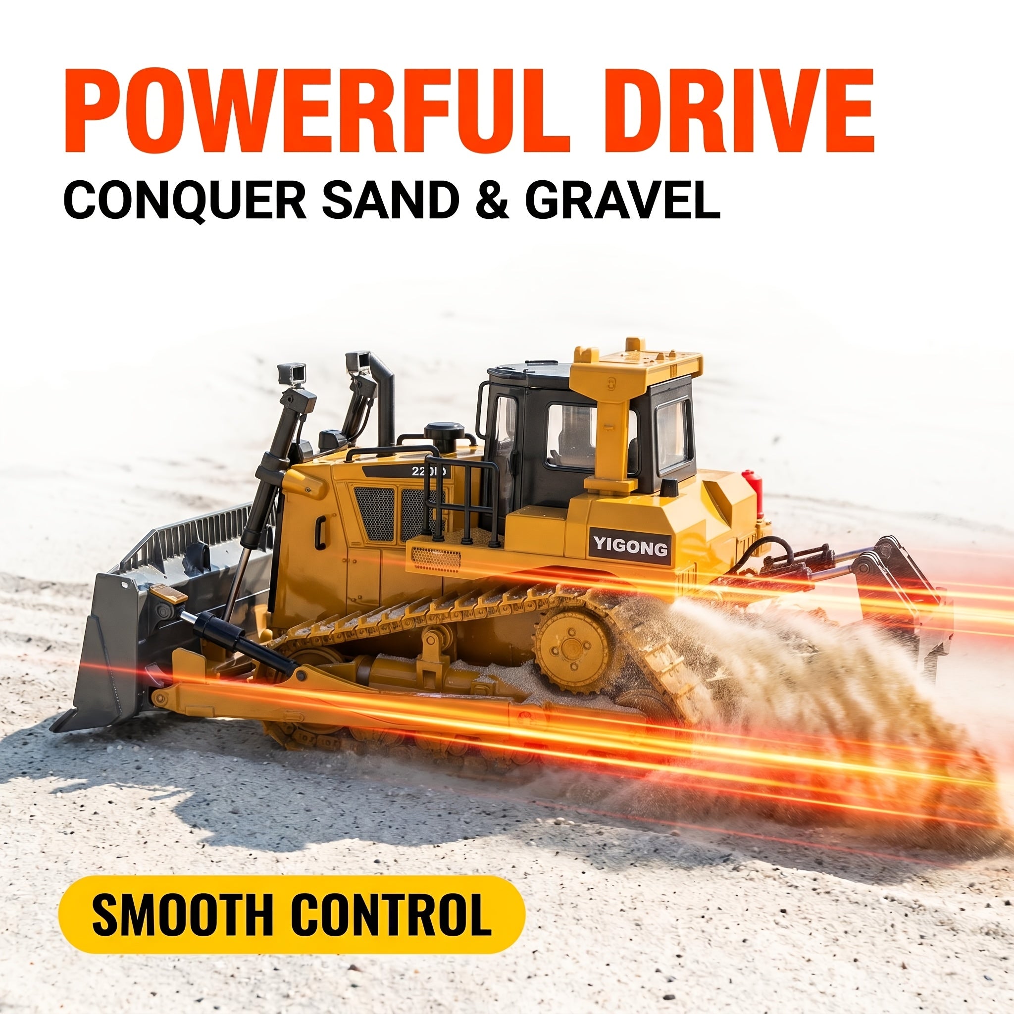 4pcs/3pcs/2pcs Set Remote Control Engineering Vehicle Set, 2.4G High-Tech 11-Channel Remote Control Excavator Dump Truck Bulldozer Alloy Plastic Engineering Vehicle Remote Control Construction Toy Car Set-Lingkun