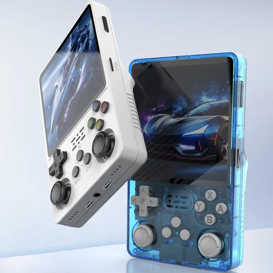 Handheld Game Console R36S Plus – 4" IPS 15000 Preloaded Games Wi-Fi Linux