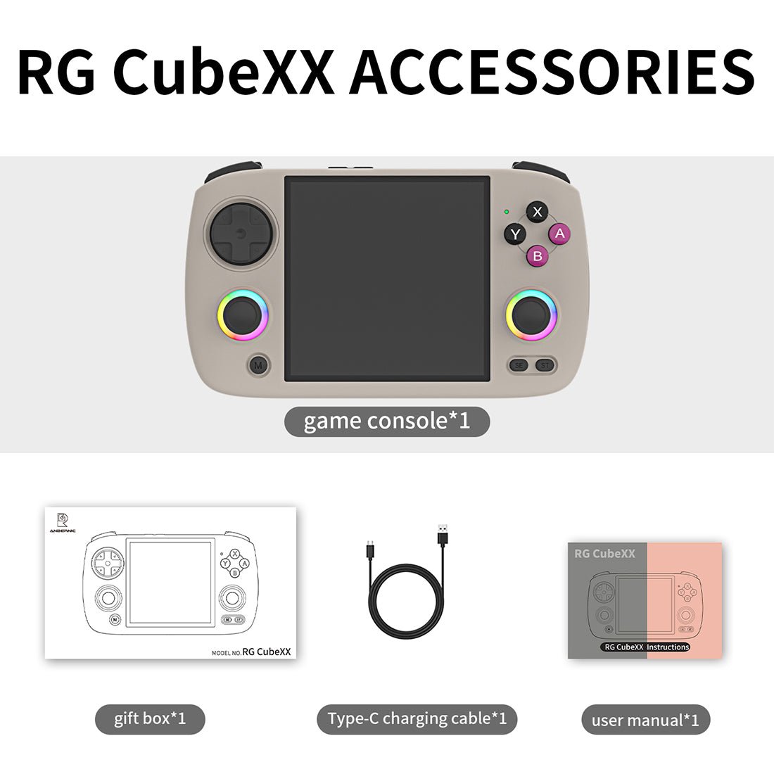 Anbernic RG CubeXX Retro Handheld Game Console