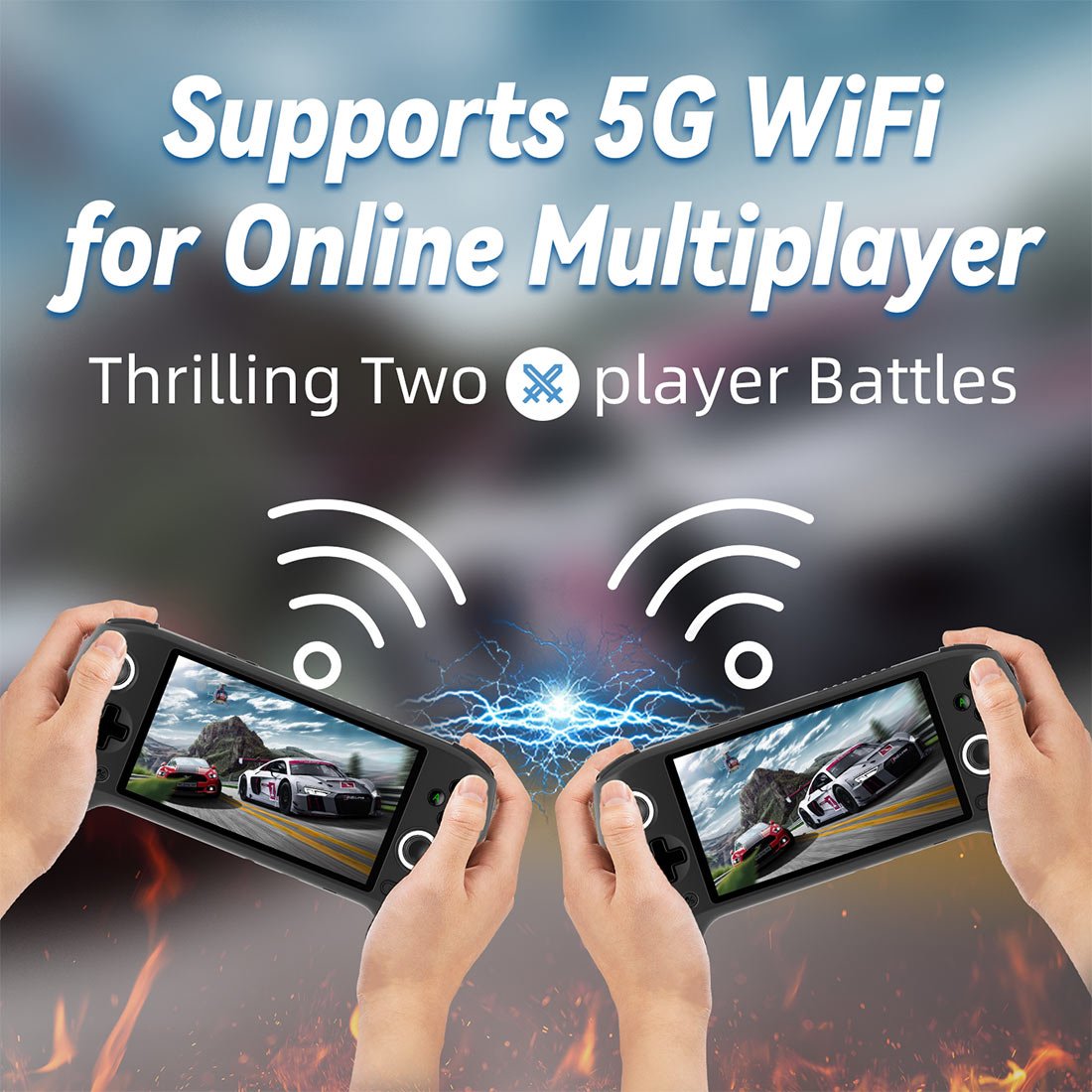 Anbernic RG556 – 5.48" AMOLED Android Handheld Console