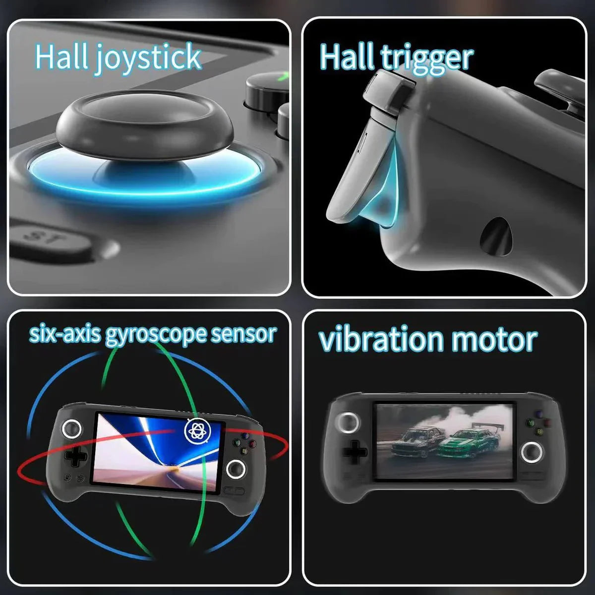 Anbernic RG556 – 5.48" AMOLED Android Handheld Console