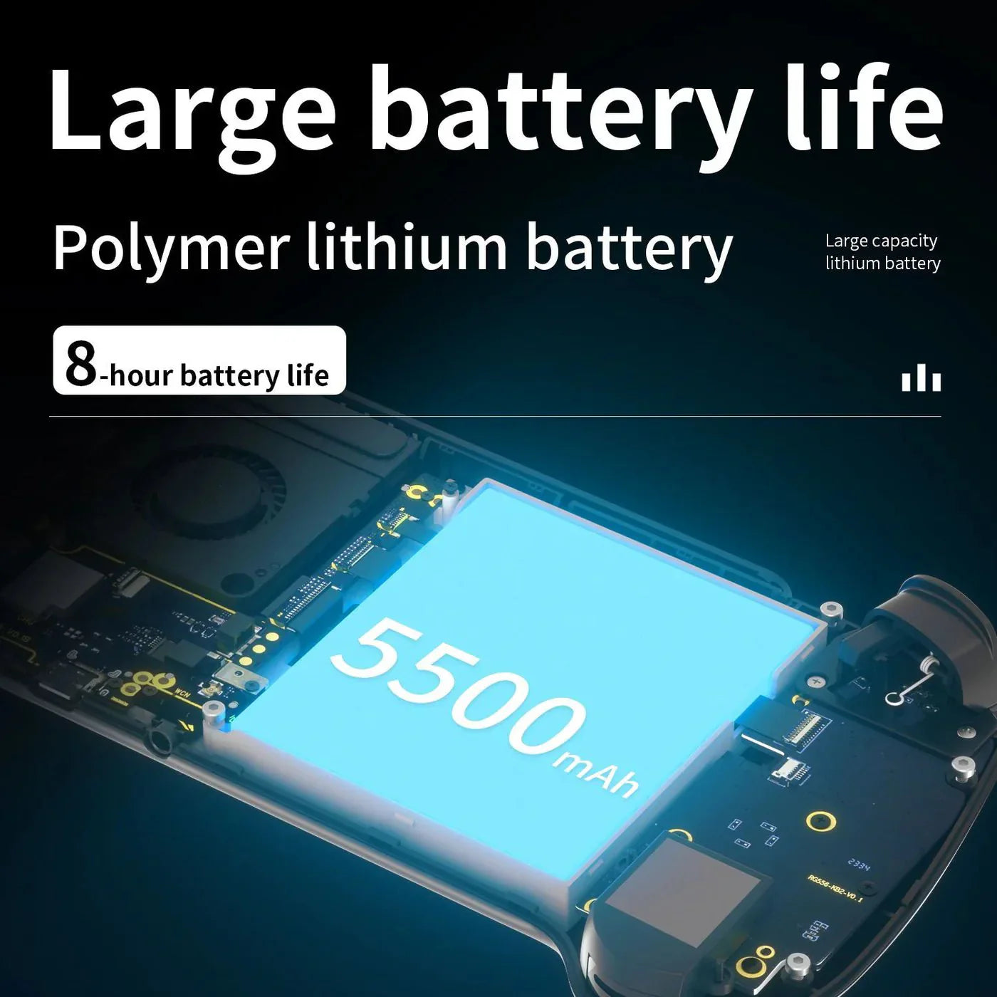 Anbernic RG556 – 5.48" AMOLED Android Handheld Console