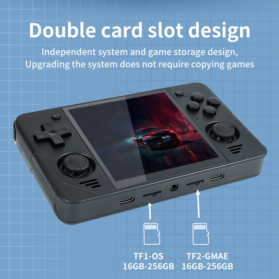 Powkiddy RGB30 Retro Handheld Game Console