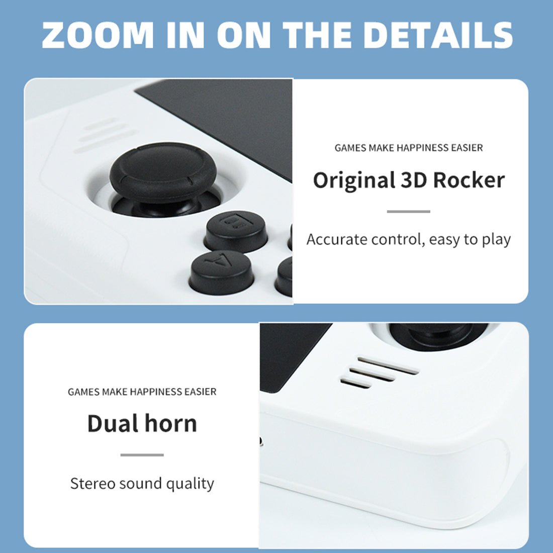 Powkiddy RGB30 Retro Handheld Game Console