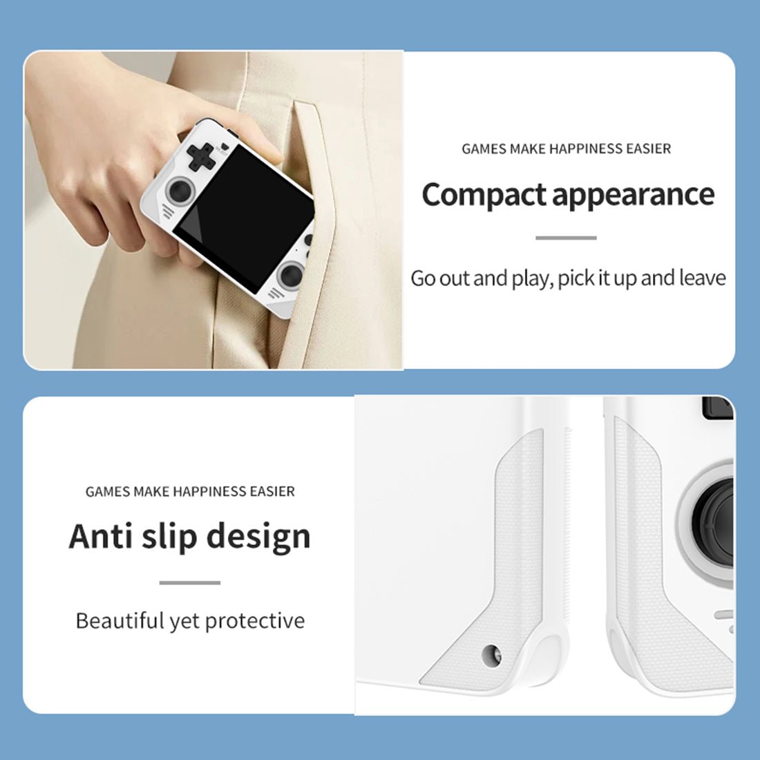 Powkiddy RGB30 Retro Handheld Game Console