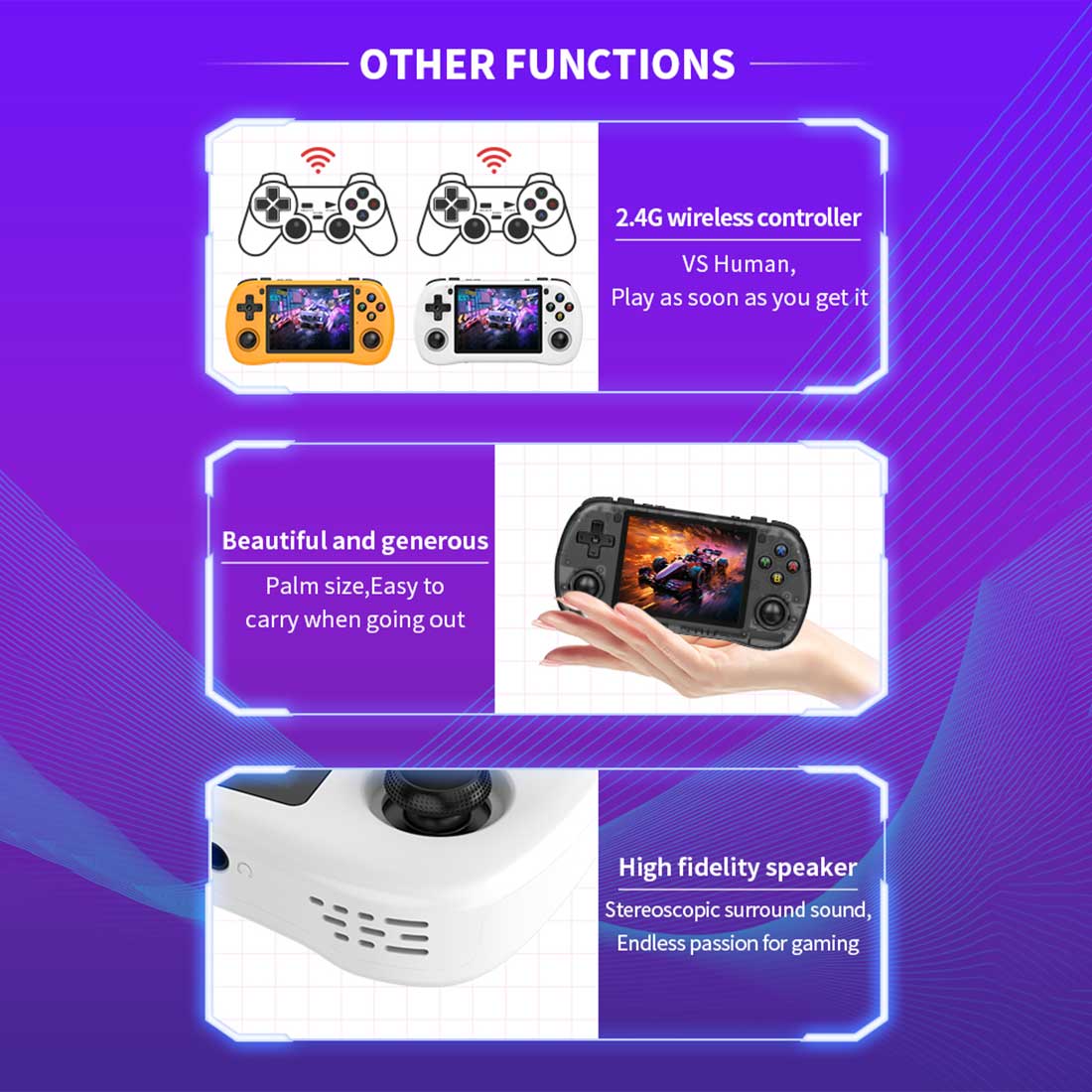 Powkiddy X35H Handheld Game Console