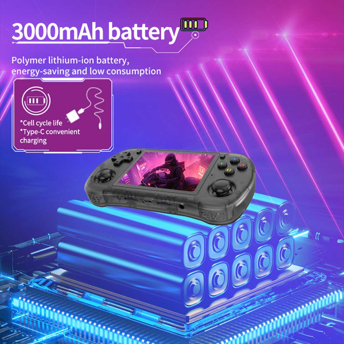 Powkiddy X35H Handheld Game Console