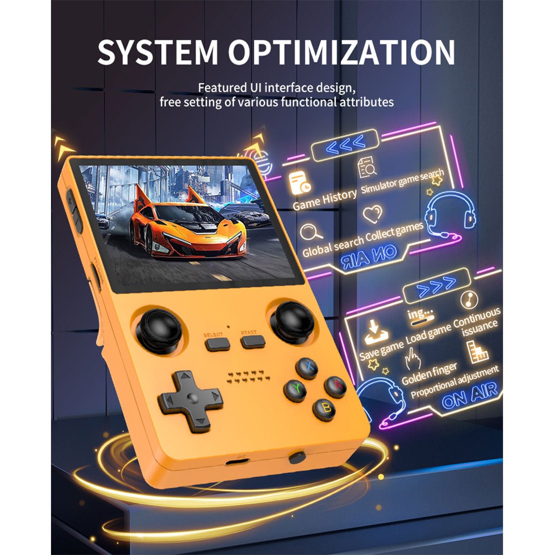 Powkiddy X35S Handheld Retro Gaming Console