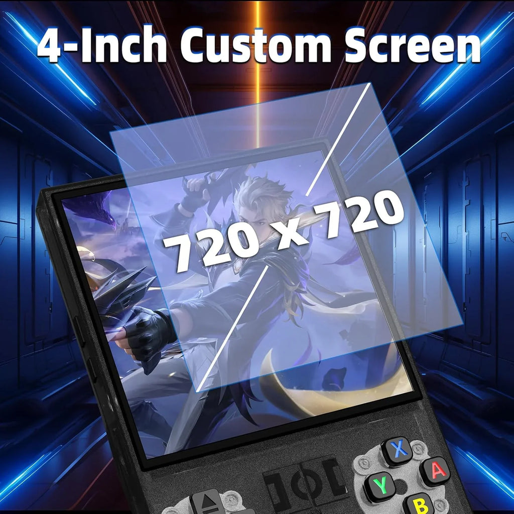 Handheld Game Console R36 Max – 4.0" IPS 720x720 4000mAh 18000 Games Linux